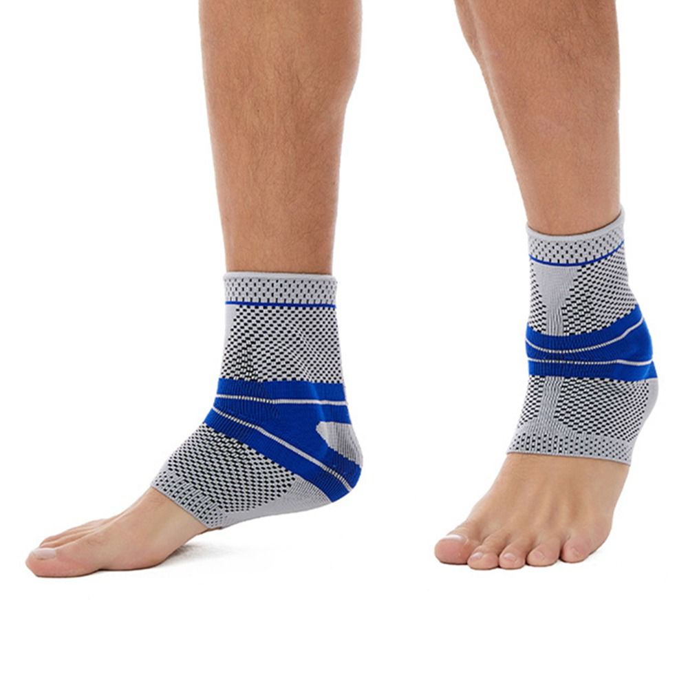 Ankle Brace Sock - Gebreide sportenkelbrace Lichtgewicht ademende enkelsteunmouw Antislip