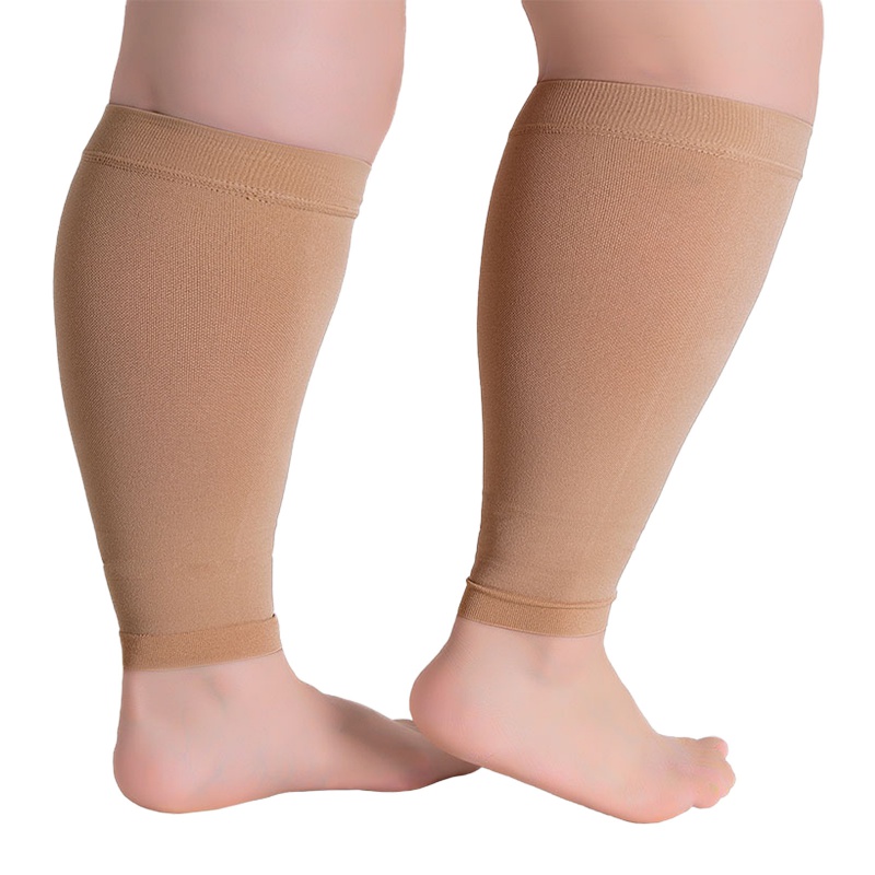 Compression Sleeve Calf - 1 paar Fitness Running Compressie Mouwen