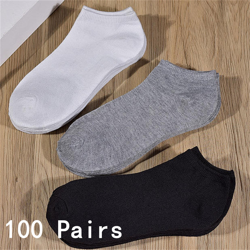 No Show Sock Women - Groothandel 50/100 Paar Onzichtbare Lage Enkelsokken