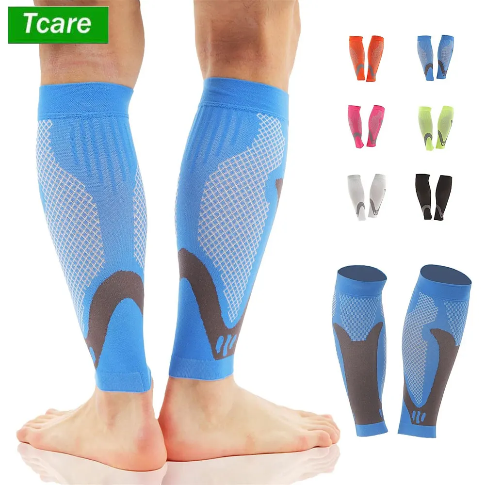 Compression Sleeve Calf - 1 paar kuitcompressiemouwen, scheenspalkenondersteuning voor verlichting
