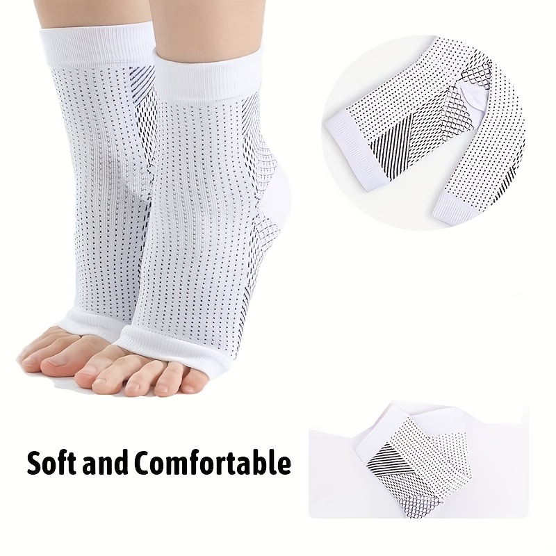 Effen witte kuitmouwen, elasti - Compression Sleeve Calf recensie en prijs