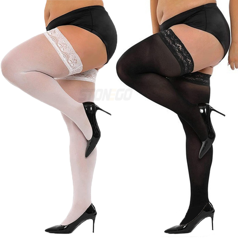 Plus Big Size Dames Ultradunne - Thigh High Sock Stay Up recensie en prijs